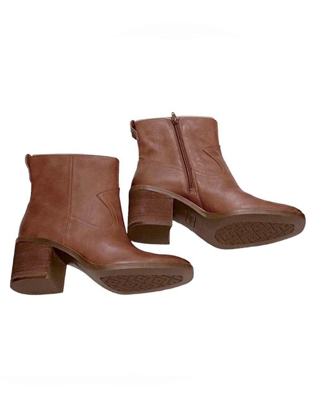Zodiac Lovie Boot Size 8 Color Cognac NIB - Picture 2 of 7